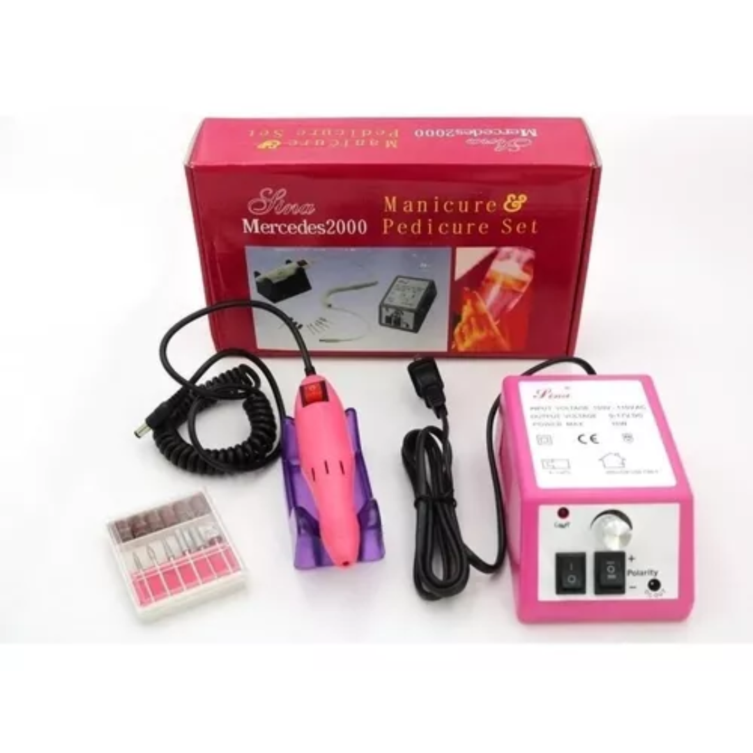 Pulidor De Uñas Eléctrico Set Brocas